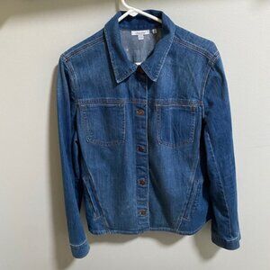 Chico's Denim Jacket, size 3